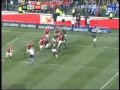 Jaque Fourie try vs Lions - British & Irish Lions 2009