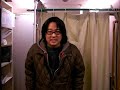 フルタ丸『催眠術』　楽屋での一コマ　（大槻の断髪式）