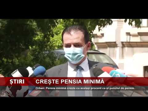Orban: Pensia minimă crește cu același procent ca și punctul de pensie