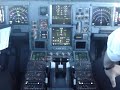A detailed flight deck view of A330