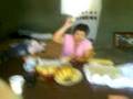 mi jefa amenazando