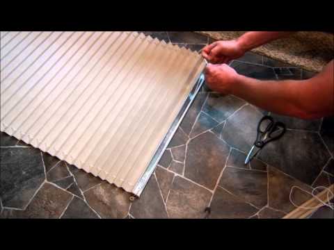 how to repair rv pleated shades