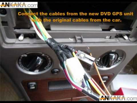 How to install Car DVD GPS TV DIY?