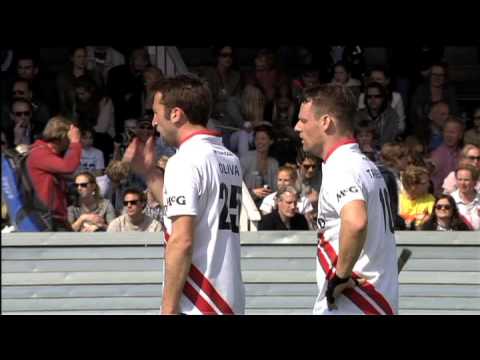 Hoofdklasse - Highlights Hoofdklasse AH&BC v HC Bloemendaal.