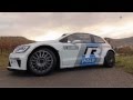 2013 Volkswagen Polo R WRC on the track