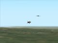 1)Welcome to the Su-25T training lesson on the employment of the R-60M and R-73 infrared-guided air-to-air missiles. In this lesson, we'll review the use of these missiles against airborne targets in close-range air-to-air combat. You can take control or exit the mission at any time by pressing the ESC key. 2)The R-73 is superior to the R-60; it enjoys much greater range and maneuverability than its predecessor. 3)Lets close on the target. 4)If the target is near the sun, the missile may lose tracking and instead go for the sun. 5)Begin by entering Fi0 combat mode by pressing 6. A targeting reticle will appear in the center of the HUD, indicating the scan cone of the seeker. The currently selected weapon type is displayed in the lower right corner of the HUD. Lets first use the R-73 to take advantage of its greater range. 6)To lock the target, maneuver the aircraft to place the target inside of the missile scan reticle. As soon as the missile seeker locks onto the target, the Launch Authorized cue will be visible along with its lock tone. 7)The target is now locked by the seeker. Once we are inside the weapon's engagement zone, we can fire the missile by pressing the Space bar. 8)The target's hit! 9)Lets see what happens if we fire an R-60 at a range slightly outside its engagement envelope. 10)As expected, a miss 11)Lets now try a little closer, slightly inside the engagement envelope. 12)Nice. 13)This concludes this training lesson on use of the R-60 and the R-73 air-to <b>...</b>
