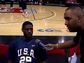 Team USA Basketball Practice with LeBron James