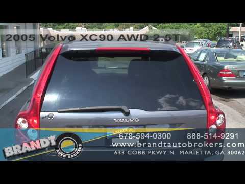 Brandt Auto Brokers offers this 2005 Volvo XC90 AWD 2.5T forsale in Marietta Georgia 30062. Find more details at www.brandtautobrokers.com Brandt Auto 