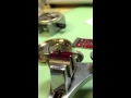 Testing the poise of a balance wheel
