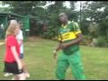 Usian Bolt meeting the Kerry team