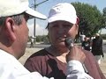 UFW Camp Justice \"block party\" & farm worker interview