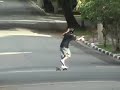 downhill skate coolest bail ever downhill skate coolest bail ever