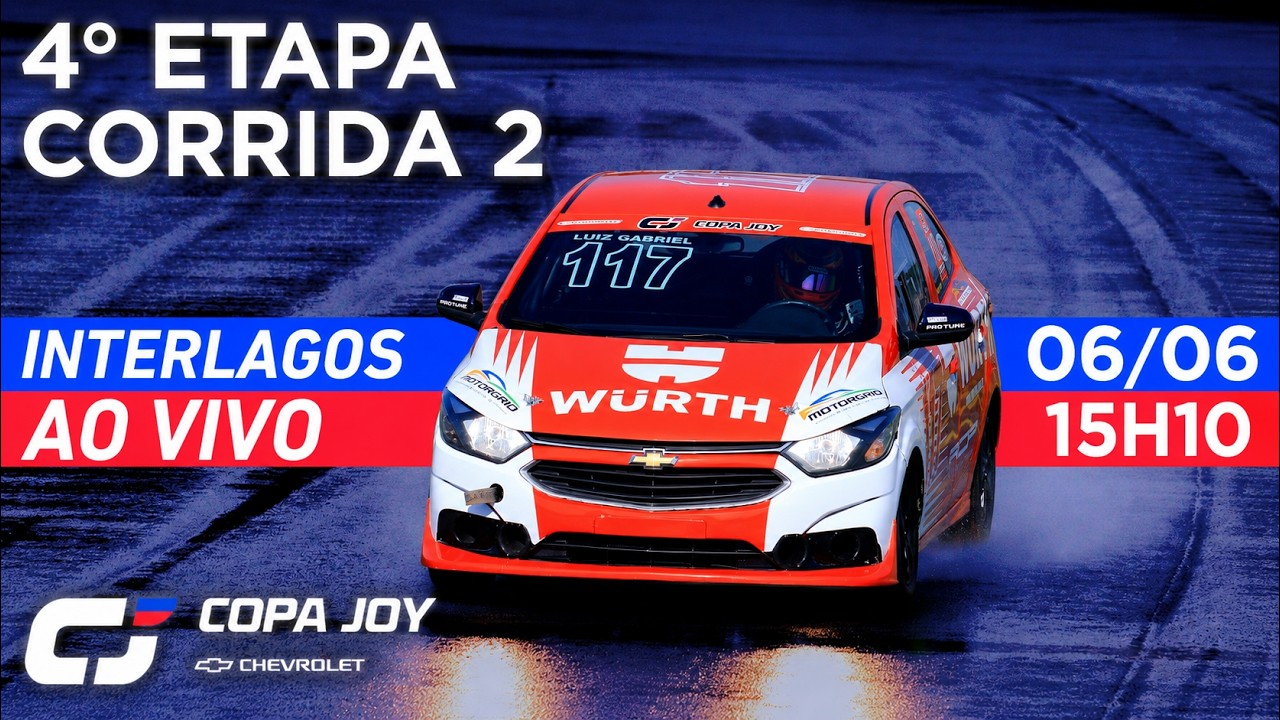 🔴 AO VIVO | Copa Joy Chevrolet em INTERLAGOS - 4ª Etapa | Corrida 2