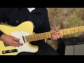 Fender Telecaster - Blues - Guitar Lick - Guitar Lesson - Lead Guitar Solos