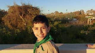 - مسير نظمته كشافة الاسراء_ مجموعة غزة -مخيم الرشيدية- في شهر رمضان المبارك