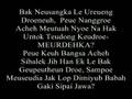 Debate Acheh