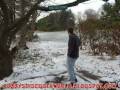Cubby and Rob play a round of Disc Golf at Bunker Hill Disc Golf Course on 12/23/2008.