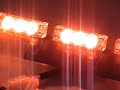amber led tow plow truck snow snowplow