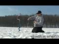 Most viewd ice fishing for perch video