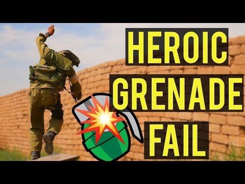 Heroic Grenade FAIL | American Milsim Operation: Copperhead 3 (KWC Gas Blow Back Uzi)