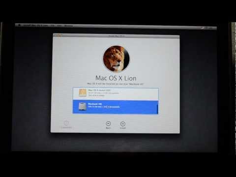 how to install os x usb drive