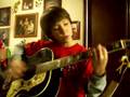 mikey shope playing guitar