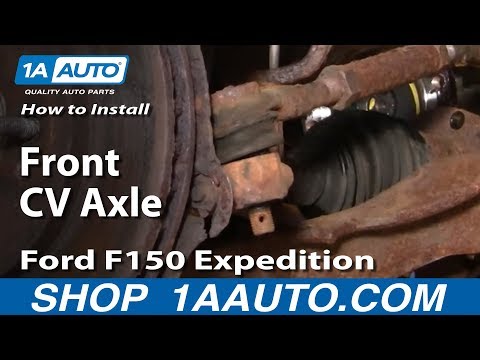 How To Install Replace Front CV Axle Ford F150 Expedition 1AAuto.com