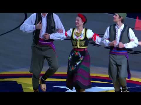 КУД „КОЛО РАДО“ ПРЕДСТАВИЛО ИГРЕ ИЗ ШУМАДИЈЕ НА ПОЛУВРЕМЕНУ УТАКМИЦЕ ДЕНВЕР-НАГЕТС