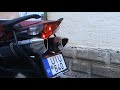 Honda VFR 800 with Raptor Exhaust System