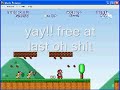 me beating mario forever 6-2 this is tuff sooo watch this!