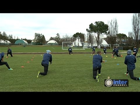 ALLENAMENTO INTER REAL AUDIO 05 01 2014