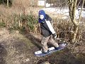 Click here to watch this video Snowboarding i the backyard