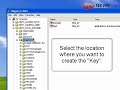 How to Create Keys in your Windows Registry