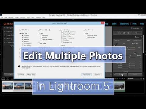 how to sync edits in lightroom