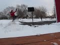 Awesome Snow Ramp.