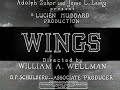 wings, the first feature film to win an academy award, tends to disappoint a little when seen today. too much time is afforded the wheezy old plotline about two world war i aviators (buddy rogers, richard arlen) in love with the same woman (jobyna ralston), while the comedy relief of el brendel is decidedly not to everyone's taste. but during the aerial 