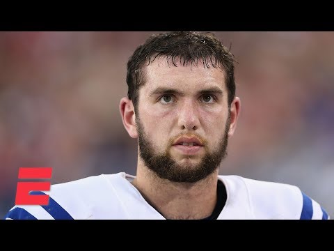 Video: Andrew Luck's body broke down after taking so many hits - Steve Young | SportsCenter