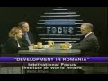 International focus Institute of World Affairs Milwaukee public tv Development in Romania Lucica Tofan 1