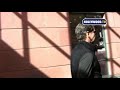 Pierce Brosnan walks down Bedford