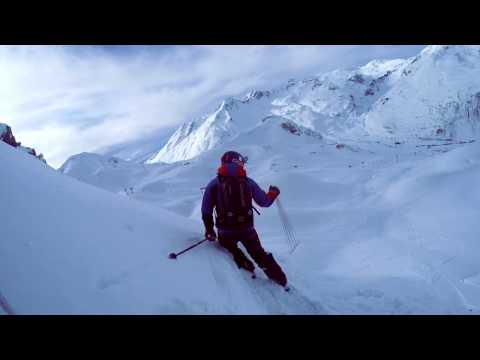 Отличный фрирайд в живописном Ля Туиль