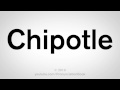 How To Pronounce Chipotle - YouTube
