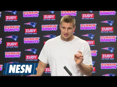 Video: Rob Gronkowski Patriots vs. Chiefs Week 6 Wednesday Press Conference