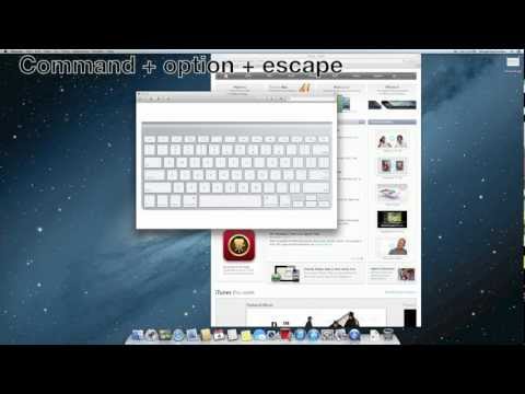 how to control alt delete on a mac keyboard