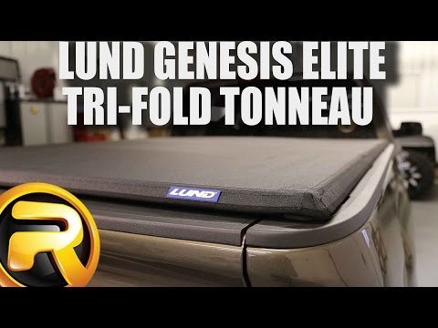 How to Install Lund Genesis Elite Tri-Fold Tonneau Cover on a GMC Sierra