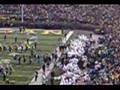 Patrick Stewart Conducts the Michigan Marching Band