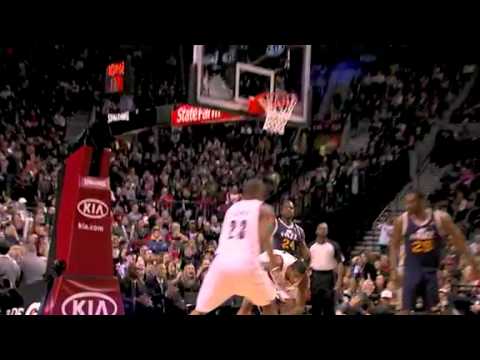 Andre Miller to Aldridge against Utah Jazz