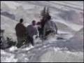 snowboarder vs skier fight