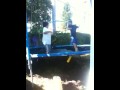 Drop kick to the face