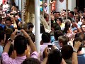 VIRGEN DEL ROCIO EN ALMONTE PROCESION DE REINA