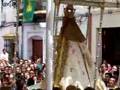 VIRGEN DEL ROCIO EN ALMONTE PROCESION DE REINA